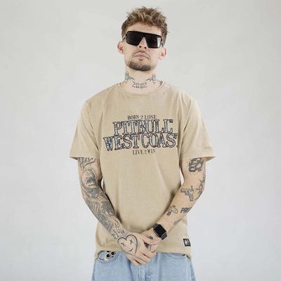 Koszulka Pit Bull Ace Of Spades II piaskowa