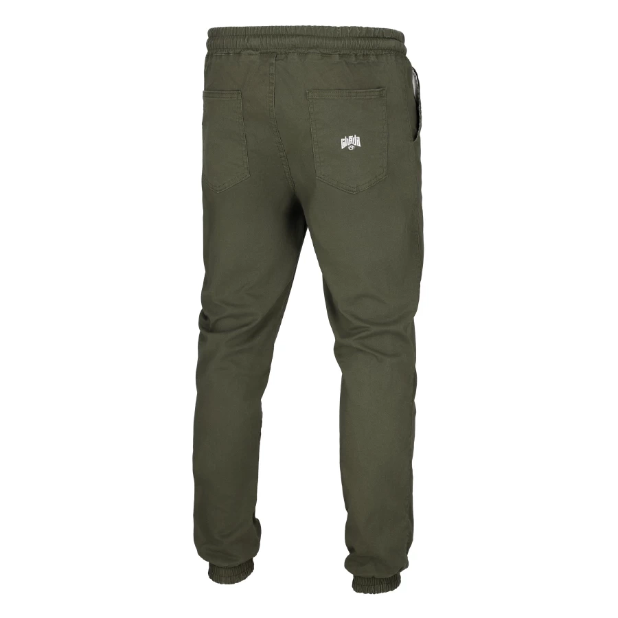 Spodnie Jogger Chino Chada Proceder Kastet Logo oliwkowe