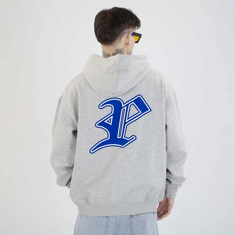 Bluza Prosto Hoodie ZIP Ghotic P szara