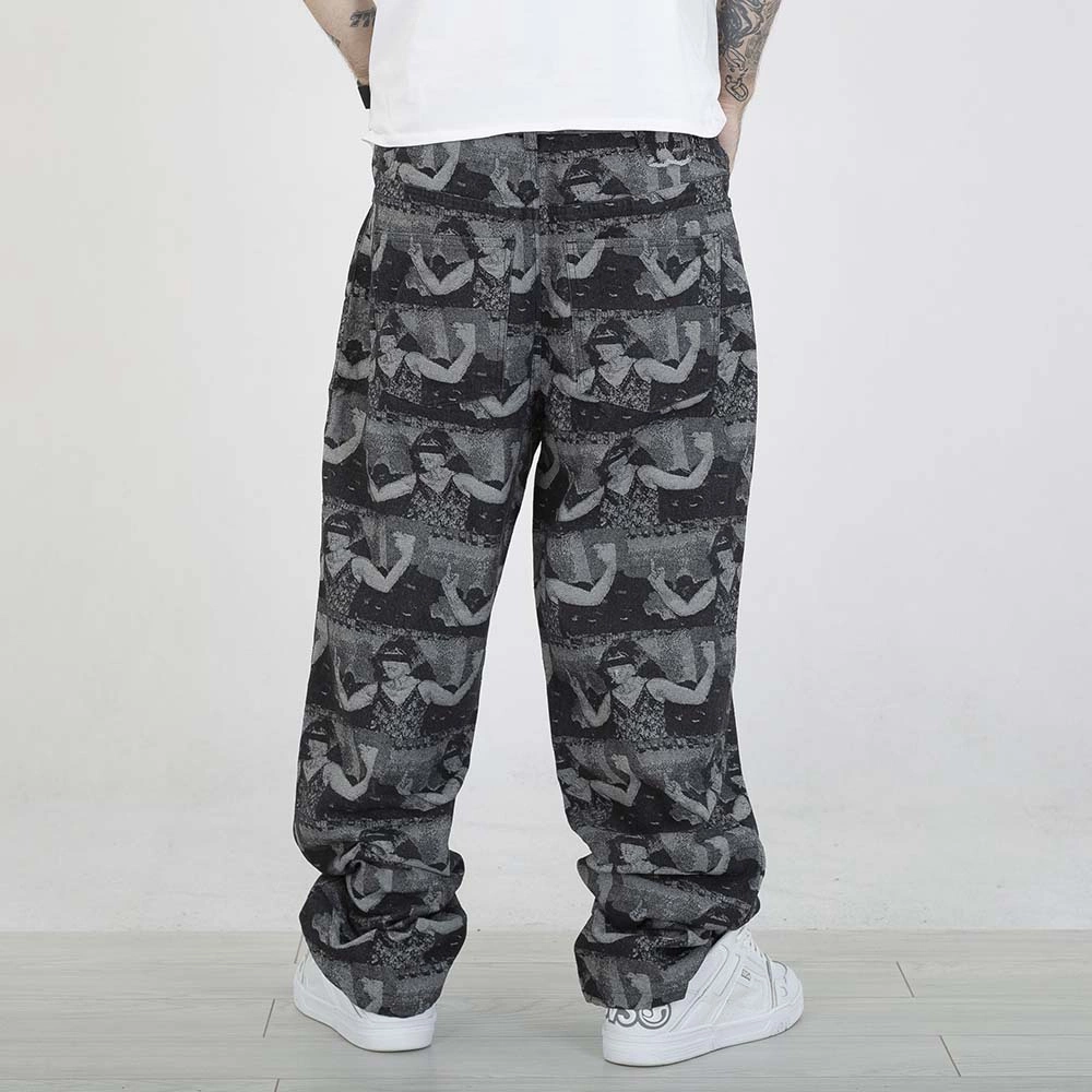 Spodnie Stoprocent Baggy Kay Jay czarne