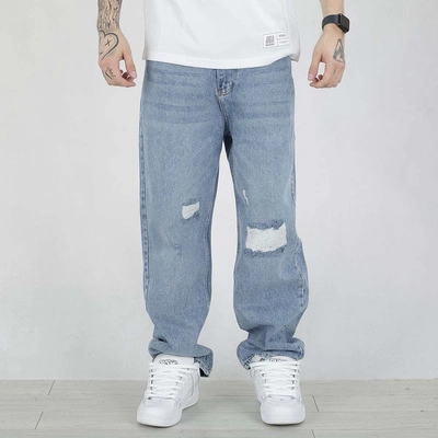 Spodnie Baggy I8 Denim BAG50 jasny niebieski