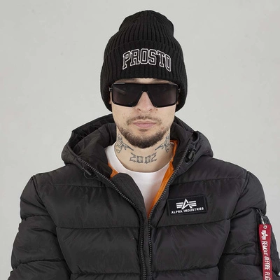 Czapka Prosto Zimowa Varso czarna