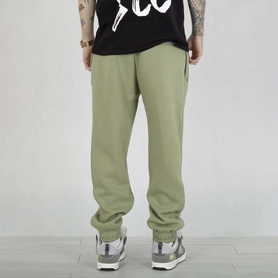 Spodnie Slim Dresowe SSG Square oliwkowe