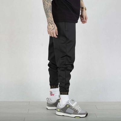 Spodnie dresowe SikSilk SS-26769 Joggers czarne