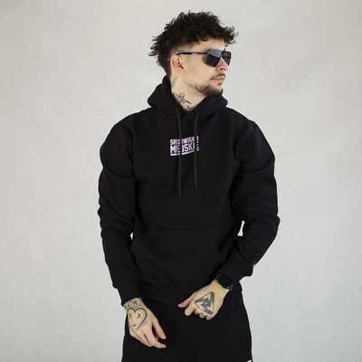 Bluza Środowisko Miejskie Hoodie Essential Mini czarno różowa