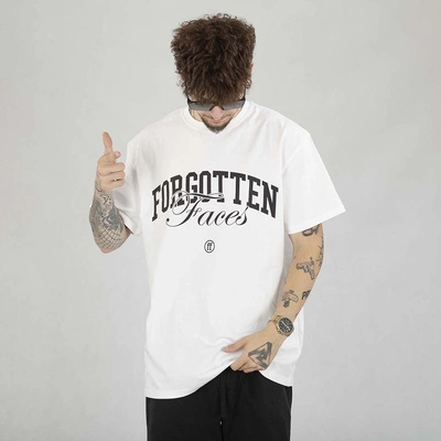 Koszulka Forgotten Faces Skull biała