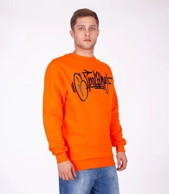 El Polako THROWTAG Bluza Pomarańczowy