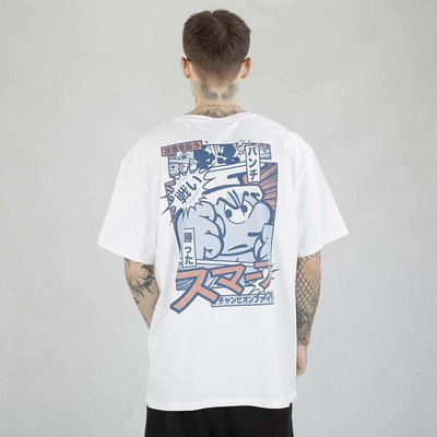 Koszulka Smerfy Baggy Scene biała