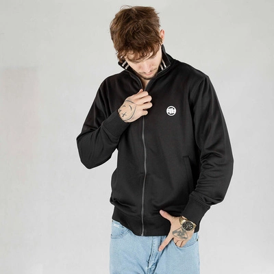 Bluza Pit Bull Crewneck Zip Small Logo Terry Group czarna