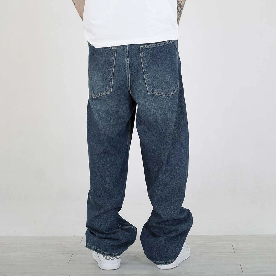 Spodnie Baggy I8 Denim BAG102 ciemne niebieskie
