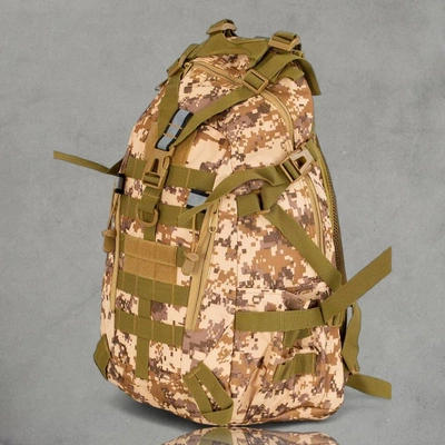 Plecak sportowy Red Eyes Military beżowy pixel