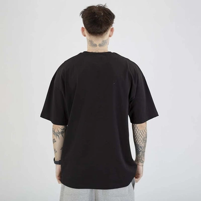 Koszulka Jigga Wear Oversize Black Spray czarna