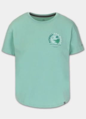 Koszulka Pit Bull Planet Surf miętowa