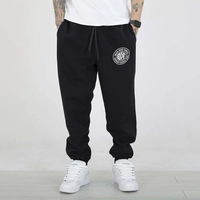 Spodnie dresowe Brain Dead Familia Circle Logo czarne