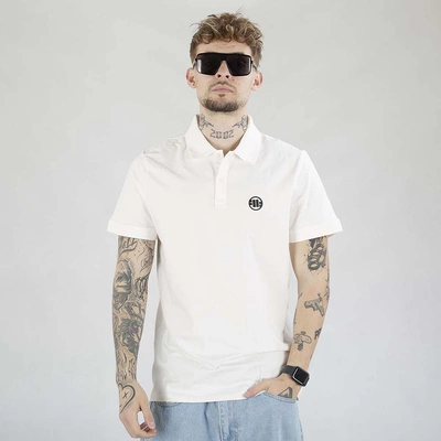 Koszulka Polo Pit Bull Jersey Small Logo biała