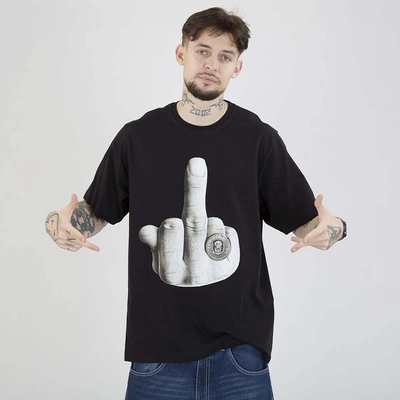 Koszulka Stoprocent FY Fingers czarny