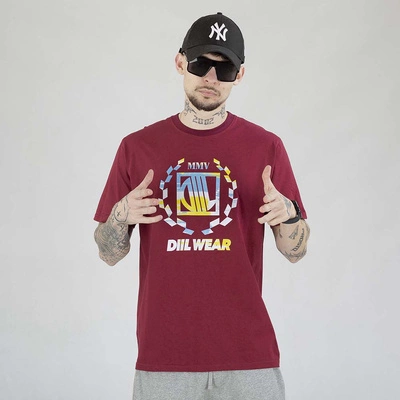 Koszulka Diil Sharp bordowa