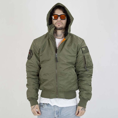 Kurtka Pit Bull Encino oliwkowa