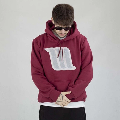 Bluza 360CLTH Hoodie MR Shenille bordowa
