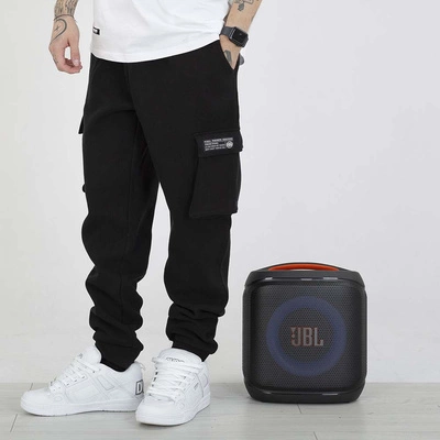 Spodnie dresowe Pit Bull cargo Cypress Sport czarne