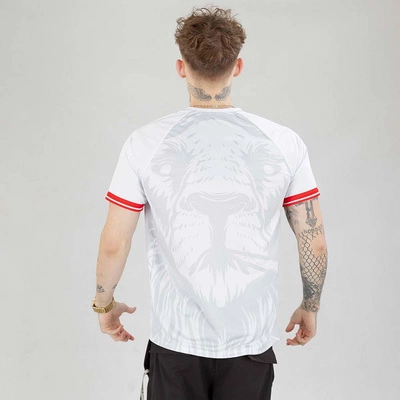 Koszulka Dudek P56 Palę Sobie Grass Lion Football biała