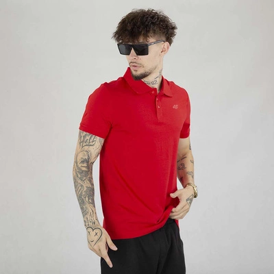 Koszulka Polo 4F M129 czerwona