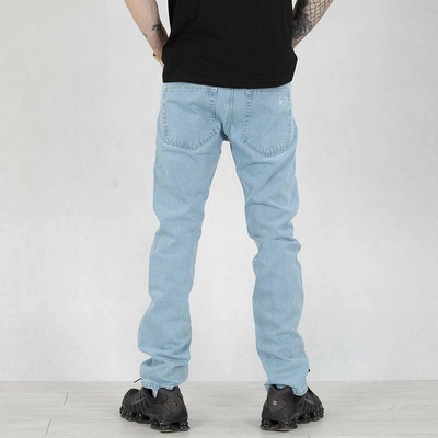 Spodnie Mass Tapered Fit Signature 2.0 light blue