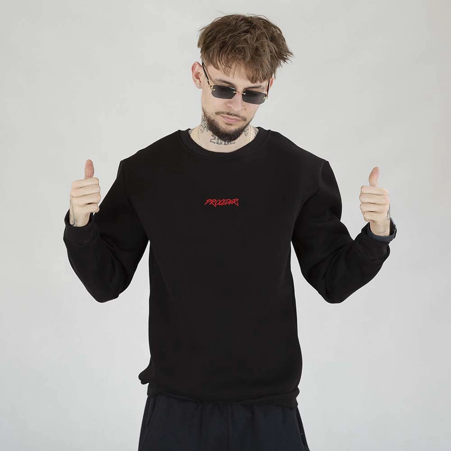 Bluza Chada Crewneck Proceder Mini Tag czarna