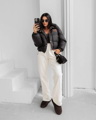 Kurtka damska Olavoga Viroon czarna