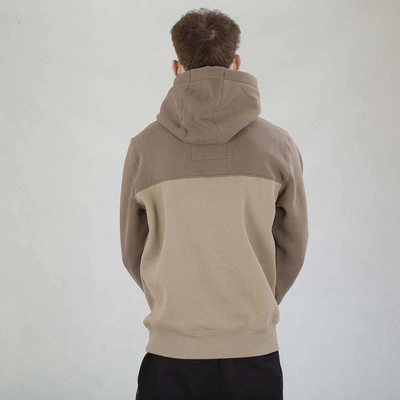 Bluza Pit Bull Hoodie Two-Color Hilltop brązowo beżowa