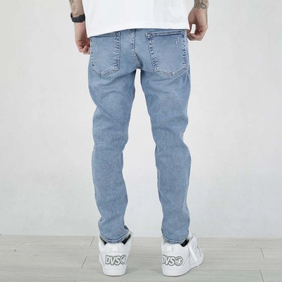 Spodnie I8 Denim SKIN07 Skinny niebieskie