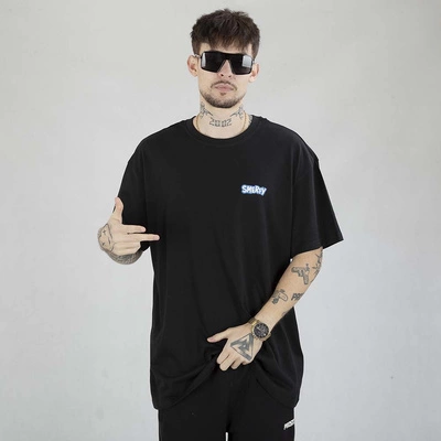 Koszulka Smerfy Baggy Graffiti czarna