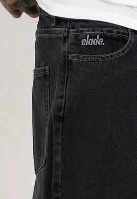 Spodnie Baggy Elade Classic black denim