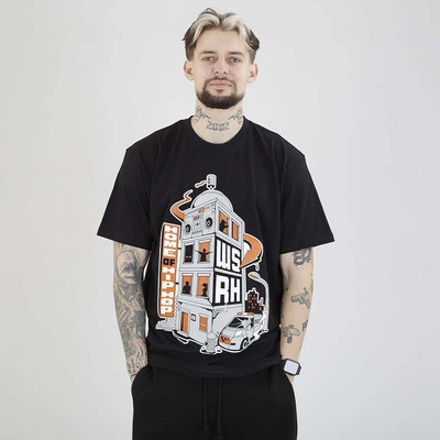 Koszulka WSRH Home Of Hip Hop czarna