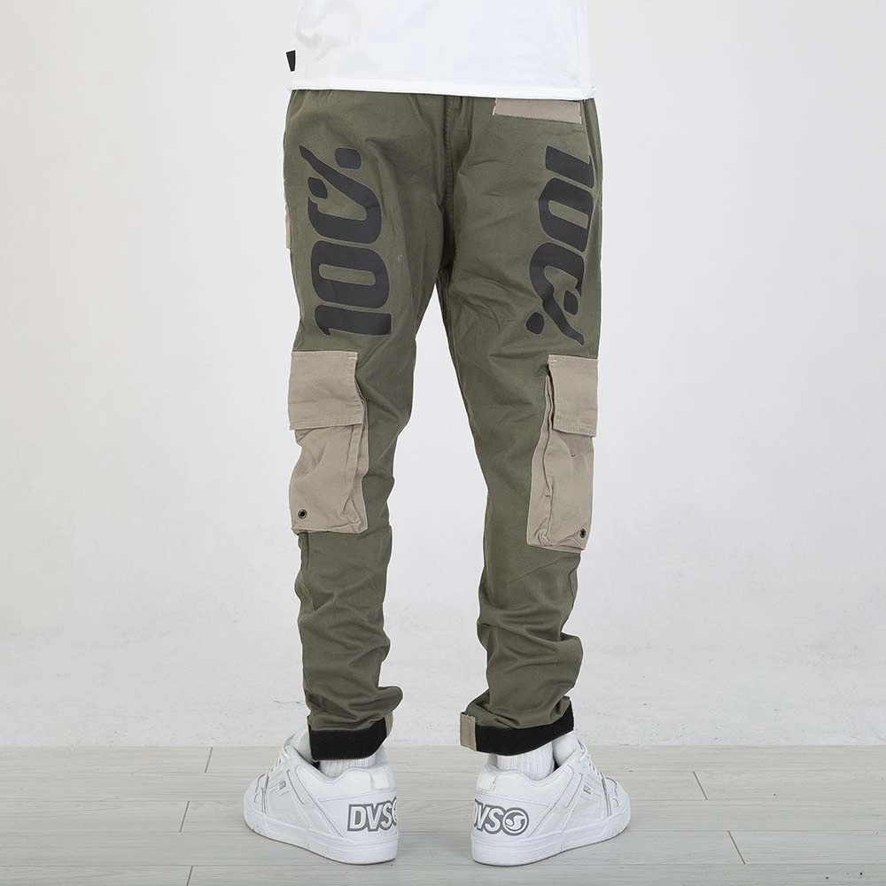 Spodnie Jogger Stoprocent Doublesto oliwkowe beżowe