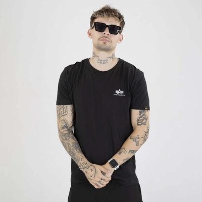 Koszulka Alpha Industries Back Paint 128507 czarna