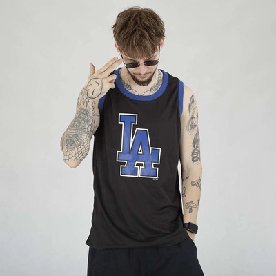 Tank Top 47 Brand MLB LA Dodgers Imprint 657801 czarny
