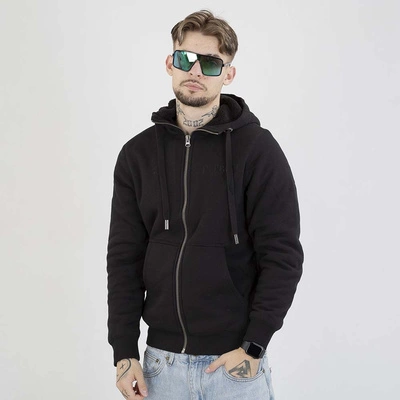 Bluza Pit Bull Z Kapturem ZIP Ruffin Detroit czarna