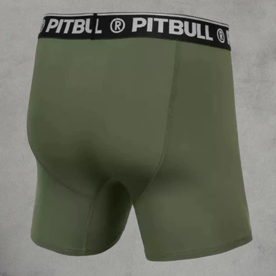 Pit Bull Bokserki 3 Pack Sport Mikrofibra oliwkowe grafitowe czarne