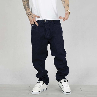 Spodnie Baggy Prosto Oyeah navy jeans