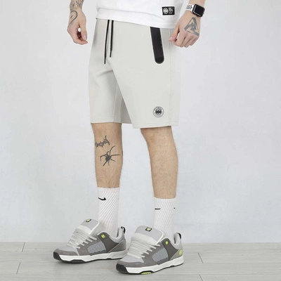 Krótkie spodenki Pit Bull Dogwood biało niebieskie