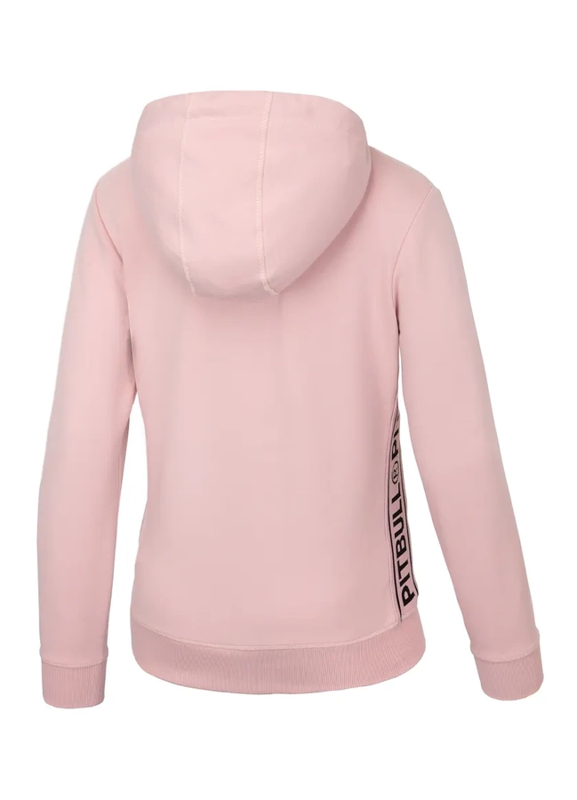 Bluza Pit Bull Hoodie Zip  French Terry La Deta różowa