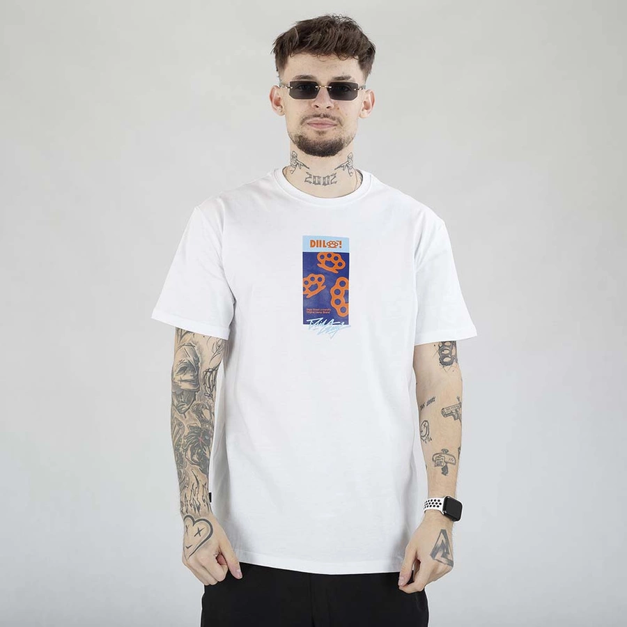 Koszulka Diil Kastet Frame biała