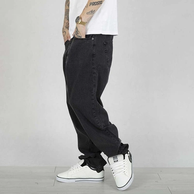 Spodnie Baggy Jeans SSG Small SSG czarne sprane