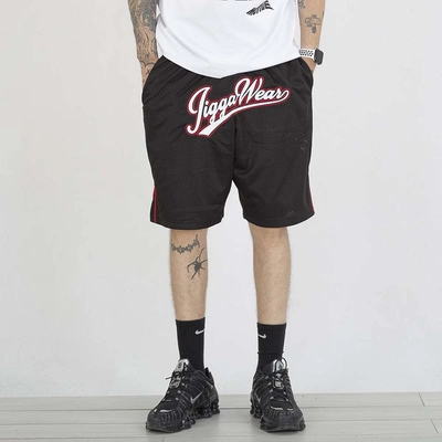 Spodenki Jigga Wear Baseball czarno białe