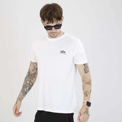 Koszulka Alpha Industries Back Paint 128507 biała