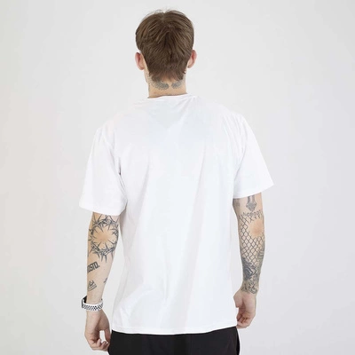 Koszulka Diil Frame biała granatowa