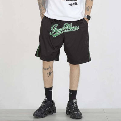 Spodenki Jigga Wear Baseball czarno zielone