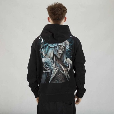 Bluza Hoodie Pit Bull Santa Muerte czarna