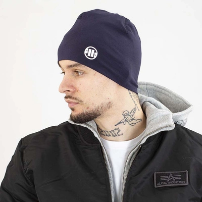 Czapka Zimowa Pit Bull Small Logo II granatowa